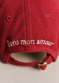 Casquette coeur - Rouge — view 3