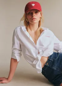 Casquette coeur - Rouge — view 5
