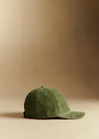 Casquette Velours - Vert — view 2