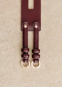 Ceinture Dita - Bordeaux Glacé — view 3