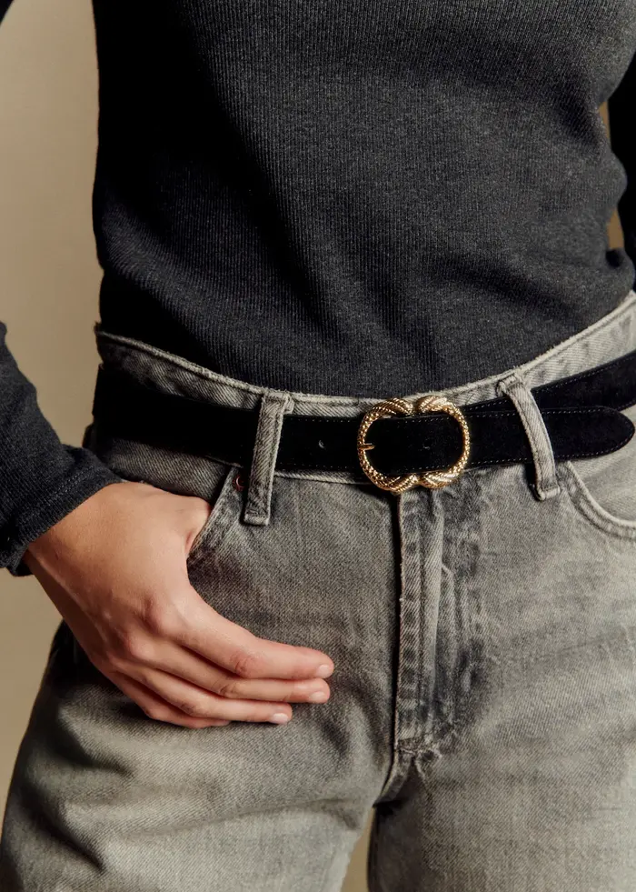 Ceinture Fine Artemis - Noir