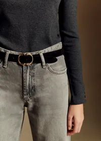 Ceinture Fine Artemis - Noir — view 2