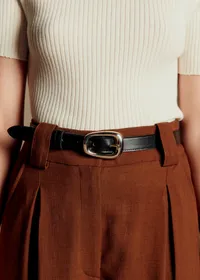 Ceinture Janis - Noir Glacé — view 2