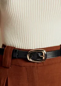 Ceinture Janis - Noir Glacé — view 3