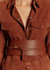Ceinture Julia - Cuir Naturel Héritage — view 3