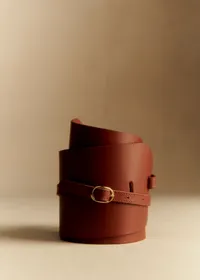Ceinture Julia - Cuir Naturel Héritage — view 4
