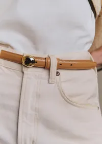 Ceinture Lisa - Miel Lisse — view 4