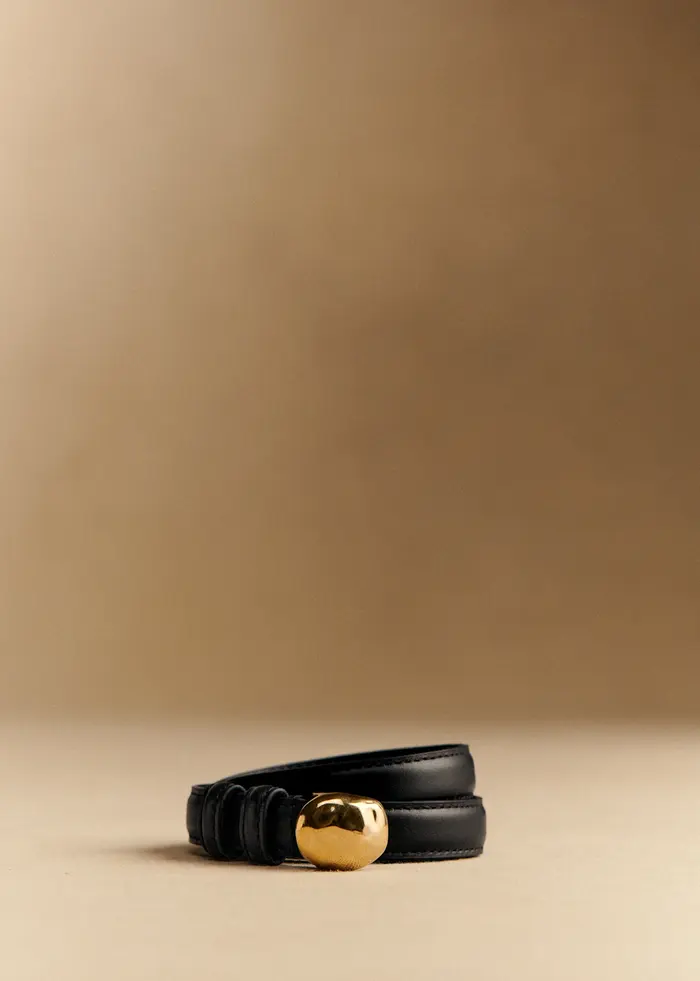 Ceinture Lisa - Noir Glacé