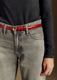Ceinture Lisa - Rouge Glacé — view 2
