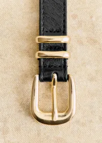 Ceinture Livie - Noir Vernis — view 3