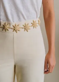 Ceinture Marie - Raphia Naturel — view 2