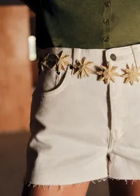 Ceinture Marie - Raphia Naturel — view 3
