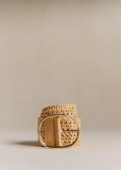 Ceinture Nala - Naturel Textile Tressé