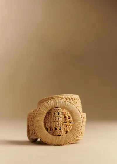 Ceinture Nella - Raphia Naturel