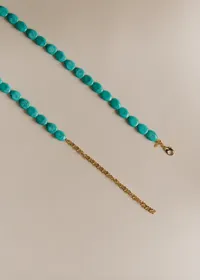 Ceinture Ondine - Bleu Turquoise — view 2
