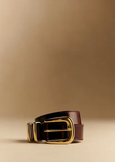 Ceinture Oria - Choco Lisse