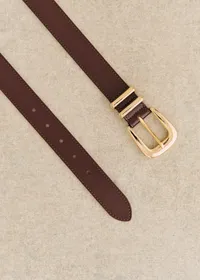 Ceinture Oria - Choco Lisse — view 2