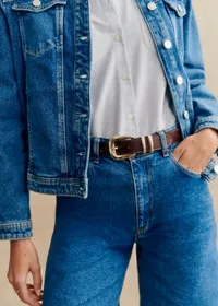 Ceinture Oria - Choco Lisse — view 4