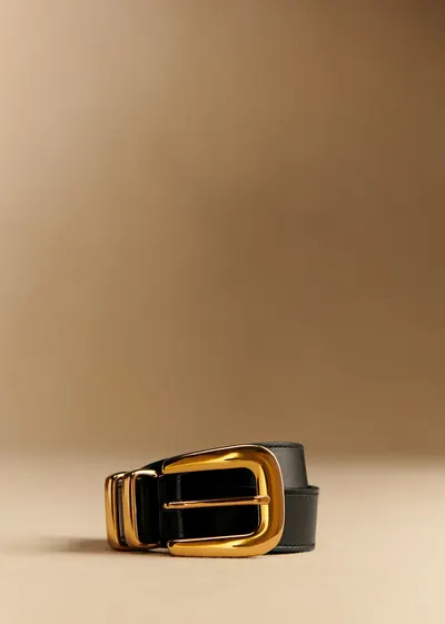 Ceinture Oria - Noir Lisse