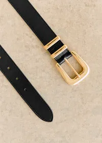 Ceinture Oria - Noir Lisse — view 2