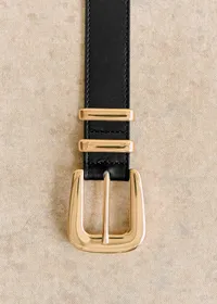 Ceinture Oria - Noir Lisse — view 3