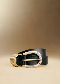 Ceinture Rosie - Noir Lisse — view 2