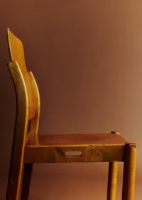 Chaise en bois vintage - Bois — view 4