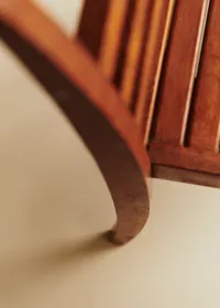 Chaise René Gabriel vintage - Bois — view 3