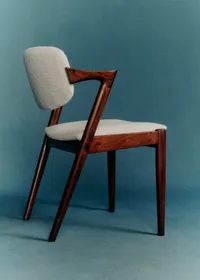 Chaise scandinave vintage dans le goût de Kai Kristiansen - Teck — view 3