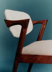 Chaise scandinave vintage dans le goût de Kai Kristiansen - Teck — view 4