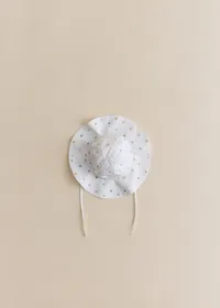Chapeau Shilah - Blanc / Broderies Multico — view 4