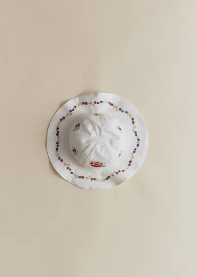 Chapeau Shilah - Broderie Placée Spring