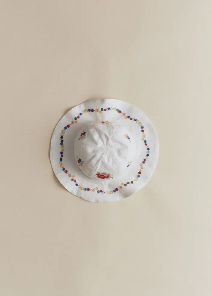 Chapeau Shilah - Broderie Placée Spring
