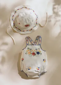 Chapeau Shilah - Broderie Placée Spring — view 2