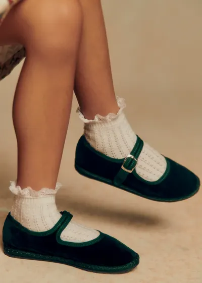 Chaussettes Elena - Blanc