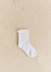 Chaussettes Elena - Blanc — view 3