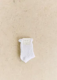 Chaussettes Elena - Blanc — view 4