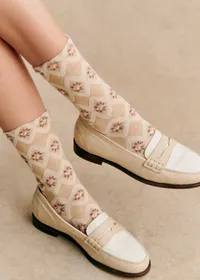 Chaussettes Julia - Beige — view 2