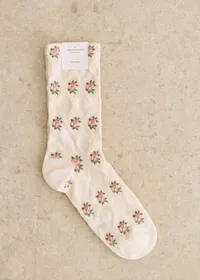 Chaussettes Julia - Écru — view 2