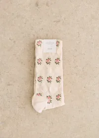 Chaussettes Julia - Écru — view 5