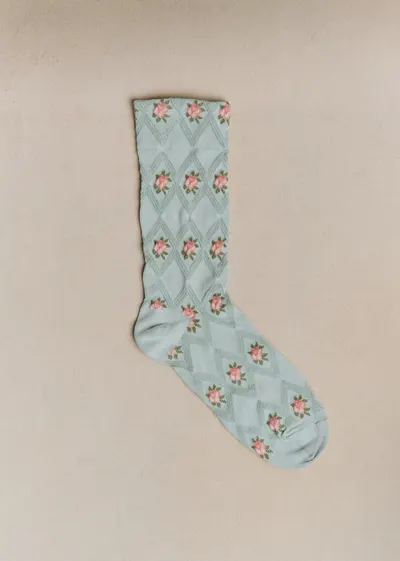 Chaussettes Julia - Menthe