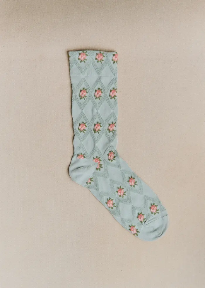 Chaussettes Julia - Menthe