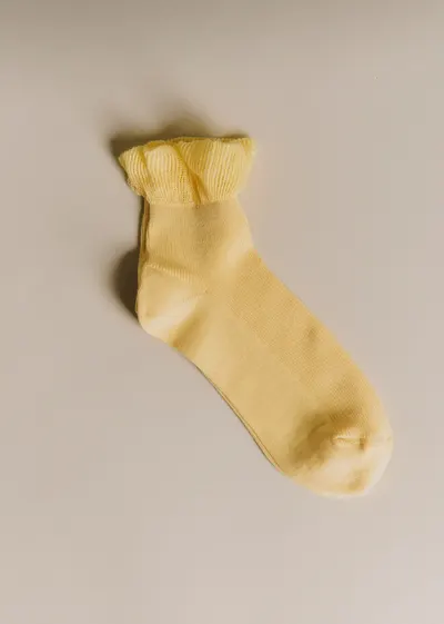 Chaussettes Léane - Jaune
