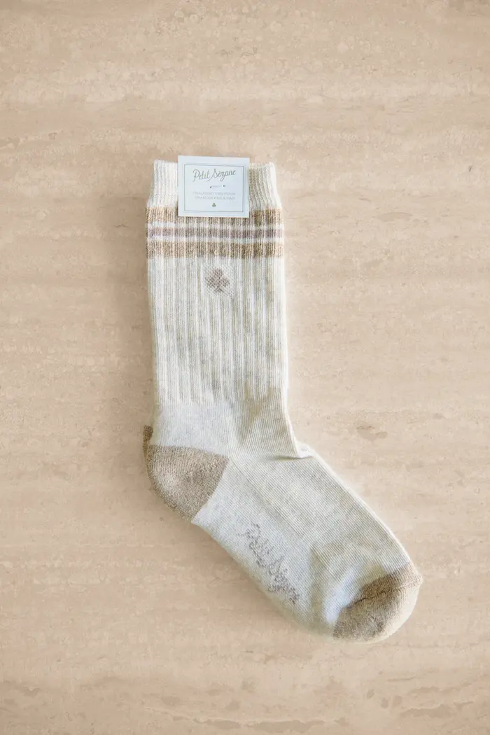 Chaussettes Martin - Beige Chiné