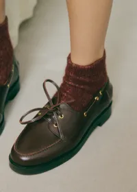 Chaussettes Mina Basse - Moka — view 2