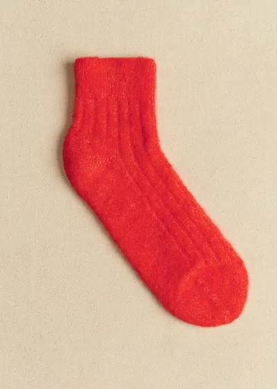 Chaussettes Mina Basse - Rouge