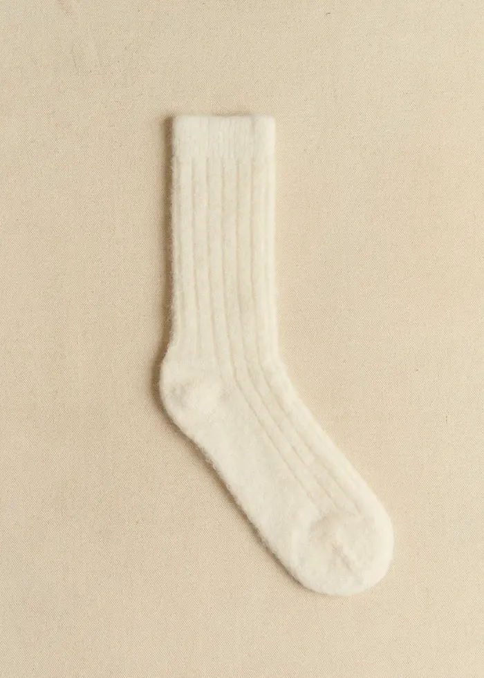Chaussettes Mina - Écru