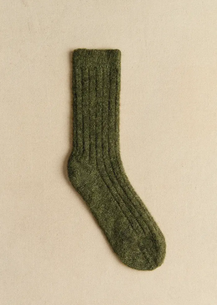 Chaussettes Mina - Vert Forêt