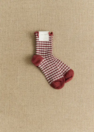 Chaussettes Vichy - Tomette