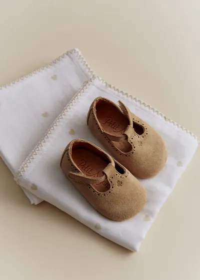 Chaussons Merveille - Daim Sable